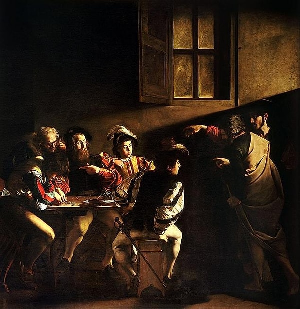 Caravaggio used the color yellow in an unprecedented way: To paint sunlight!