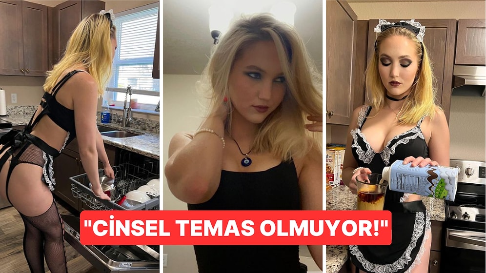 Yarı Çıplak Bir Şekilde Evlere Temizliğe Gidip Günlük 38 Bin TL'den Fazla Kazandığını Söyleyen Enteresan Kadın