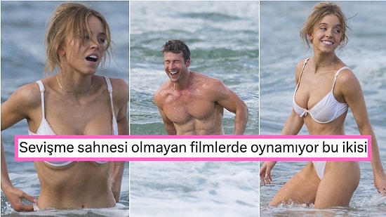 Anyone But You Filminin Setinde Fotoğraflanan Sydney Sweeney ve Glen Powell, Ortalığı Aleve Verdi!