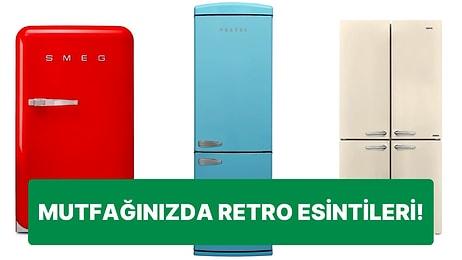 Geçmişin Havasını Bugüne Taşıyarak Mutfağınızda Retro Rüzgarları Estireceğiniz Buzdolabı Modelleri
