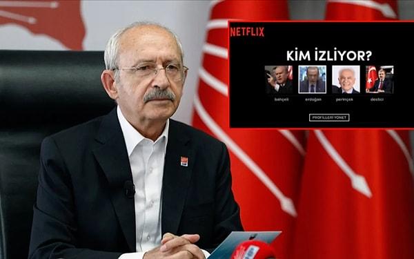 Ardından CHP Gençlik Kolları'nın yayınlamış olduğu Netflix temalı seçim videosu sosyal medyada viral oldu.