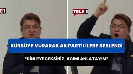 CHP Hatay Milletvekili, Sözünü Kesmeye Çalışan AK Partililere Seslendi: 'Dinleyeceksiniz, Acımı Anlatayım!'
