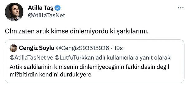 Net bir yanıt olmuş.