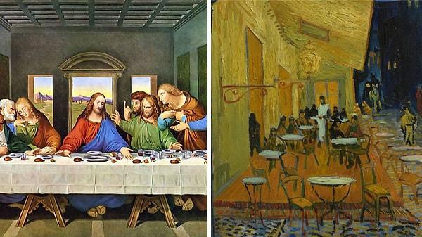 Bu tabloyla ilgili ilginç olan ise bir uzmanın Van Gogh'un burada "Son Akşam Yemeği" eserinden etkilendiğini iddia etmesi.