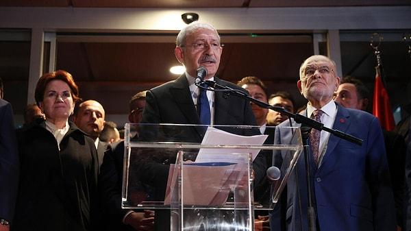 Kemal Kılıçdaroğlu, Altılı Masa tarafından ortak cumhurbaşkanı gösterildi bildiğiniz üzre.