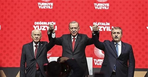 Cumhur İttifakı, 20 Şubat 2018'de AK Parti ile MHP arasında kurulmuş daha sonra Büyük Birlik Partisi (BBP) ittifaka dahil olmuştu.