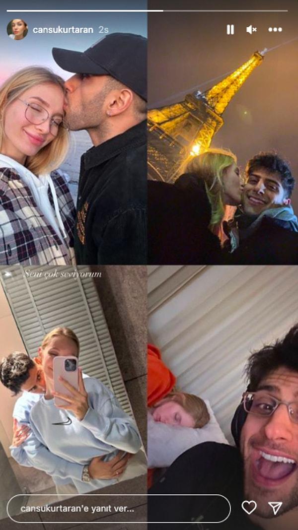 Reynmen'in ardından sevgilisi Cansu Kurtaran da birlikte fotoğraflarının olduğu bir kolajı Instagram hesabının hikayeler bölümünden yayınladı. Açıklama olarak ise "Seni çok seviyorum" yazdı.