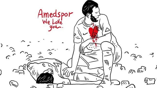 İtalyan Karikatürist, Amedspor'a Destek Verdi: 'Sizi Seviyoruz'