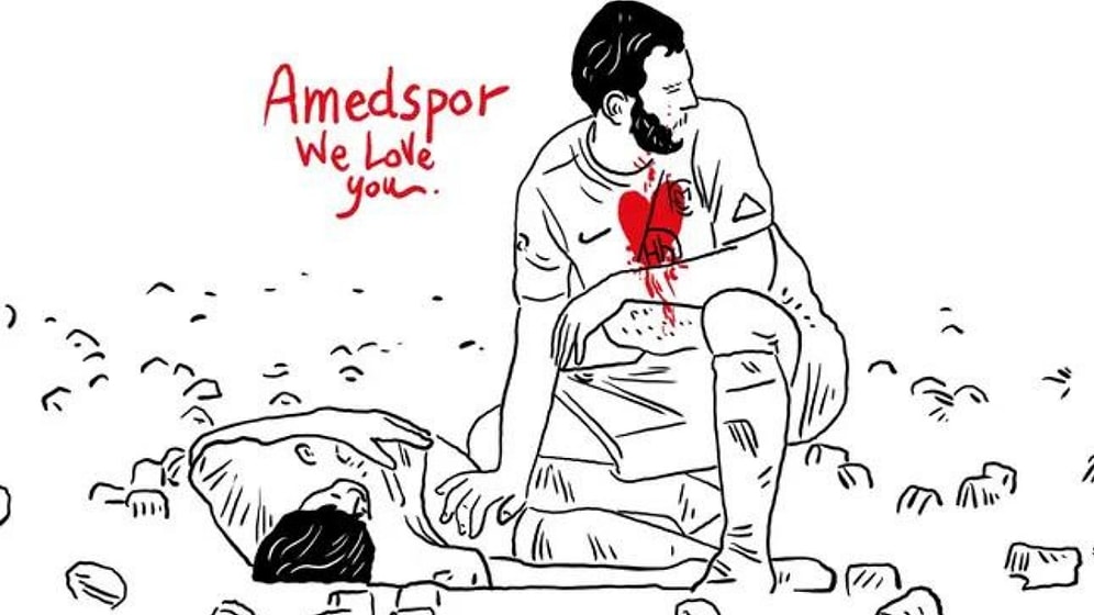 İtalyan Karikatürist, Amedspor'a Destek Verdi: 'Sizi Seviyoruz'