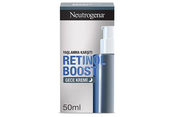 Neutrogena Retinol Boost Yaşlanma Karşıtı Gece Kremi