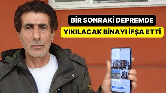 Vicdan Azabı Uyutmuyor: Bir Sonraki Depremde Yıkılacak Binayı İfşa Etti