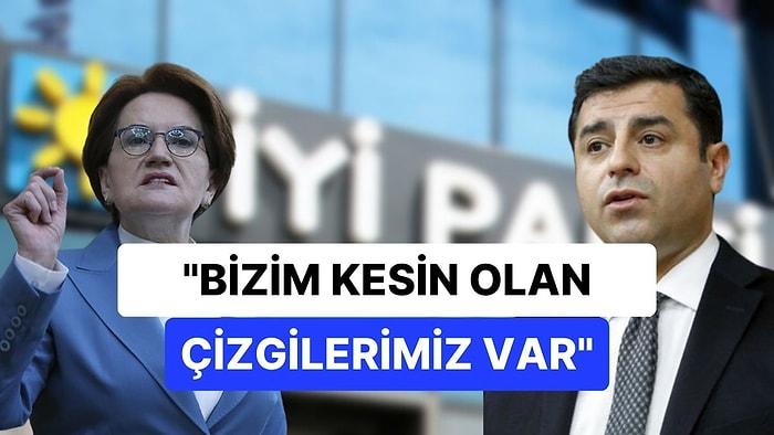 Demirtaş'ın Akşener'e Mektubuna İYİ Parti'den Yanıt: "Bizim Kesin Olan Çizgilerimiz Var"