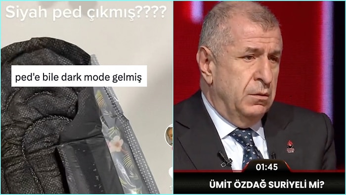 Pedlere Dark Mode Gelmesinden Ümit Özdağ'a Sorulan Soruya Son 24 Saatin Viral Tweetleri