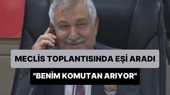 Meclis Toplantısındayken Eşi Arayan Zeydan Karalar: 'Komutanım Arıyor'