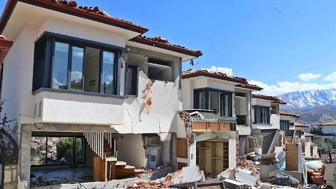 Depremde 10 Milyon TL'ye Satılan Villalar da Yıkıldı