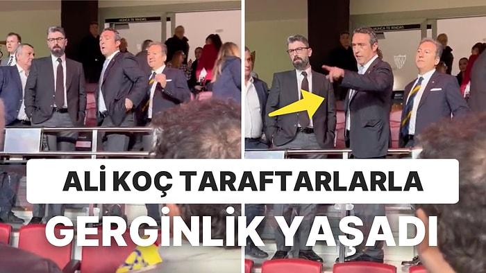 Ali Koç, Sevilla Maçının Ardından Fenerbahçeli Taraftara Tepki Gösterdi: "Sen Dua Et Burada Seyirciler Var”