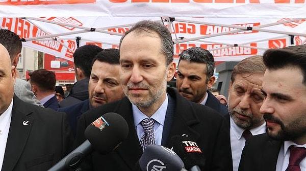 AK Parti, MHP ve BBP’nin bulunduğu ittifaka katılması için Yeniden Refah partisi ile görüşme gerçekleştirilecek.