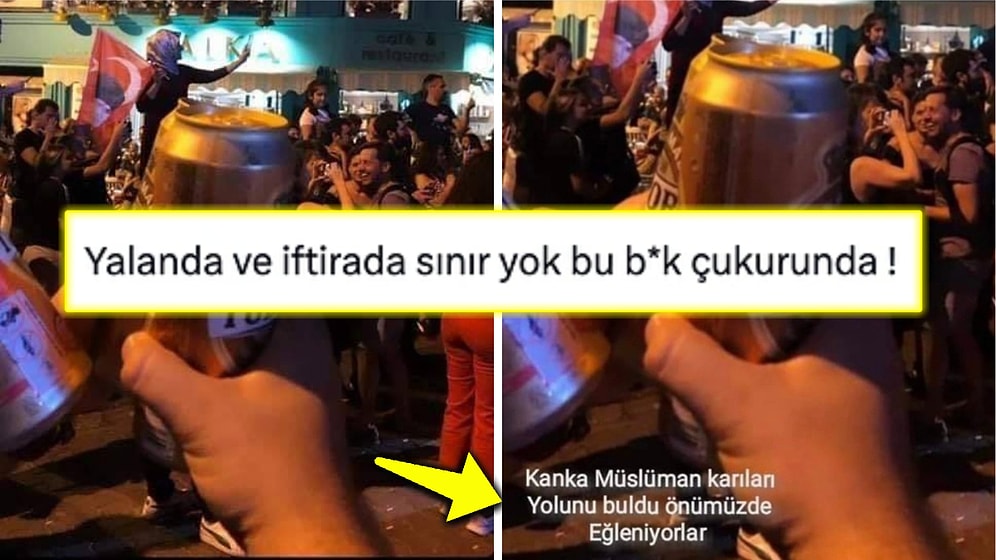 Alkollü Fotoğrafa Yazı Ekleyerek Algı Yaratan Sözde Mizah Dergisi Misvak'a Tokat Gibi Yanıtlar Gecikmedi!