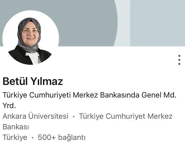 Yılmaz'ın Türkiye Cumhuriyet Merkez Bankası Genel Müdür Yardımcısı olması, sosyal medyada geniş yankı uyandırdı ve tartışmalara neden oldu.
