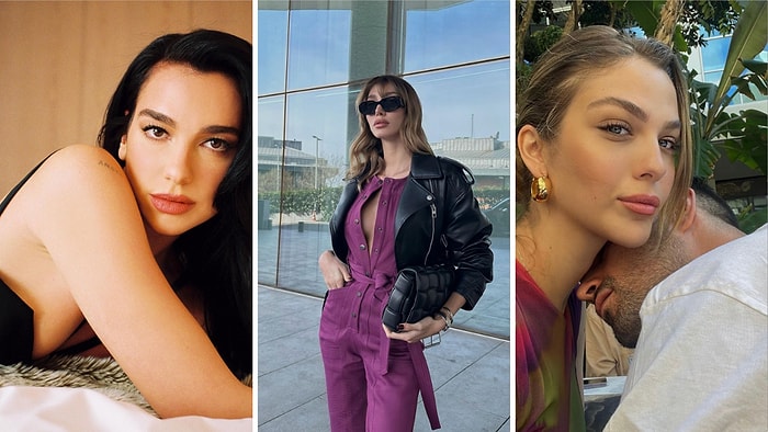 Yasemin Şefkatli ile İbo Tatlıles'ten Dua Lipa'nın Güzelliğine Ünlülerin Dikkat Çeken Instagram Paylaşımları