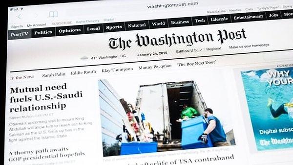 2. Washington Post gazetesi, seksen yıl boyunca Graham ailesi tarafından yönetildi. 2013 yılında, milyarder Amazon kurucusu Jeff Bezos, dünyanın en etkili yayınlarından birini 250 milyon dolara satın aldı.