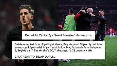 Galatasaray'ın Zaniolo'nun Golüyle Kazandığı ve Süper Lig Tarihine Geçtiği Kasımpaşa Maçına Gelen Tepkiler