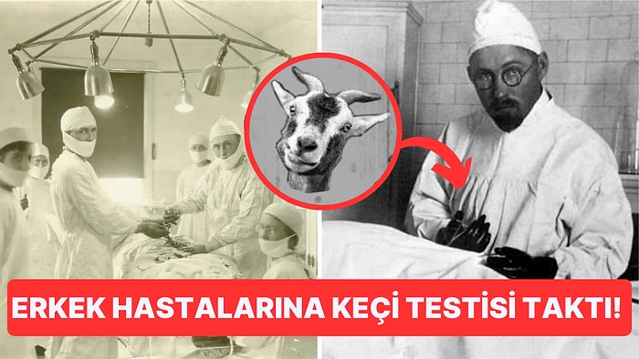 Erkek Hastalarına Keçi Testisi Takarak Cinsel Gücü Arttırdığını İddia Eden Doktor: John R. Brinkley