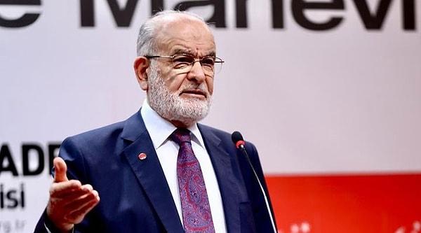 Saadet Partisi Genel Başkanı Temel Karamollaoğlu geçtiğimiz günlerde, AHBAP Derneği'ne çadır sattığı tarafından ortaya çıkan Kızılay'ı eleştirdi.