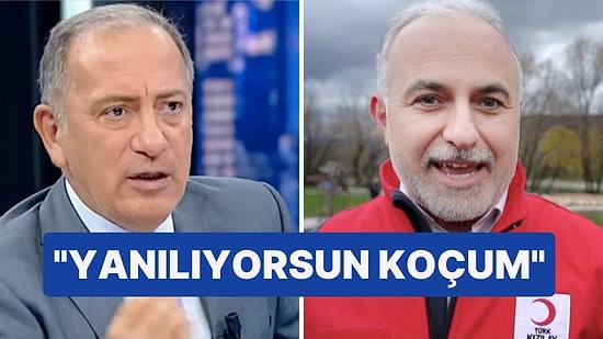 Fatih Altaylı'dan Kızılay Başkanı Kerem Kınık'a: "Yanılıyorsun Koçum"