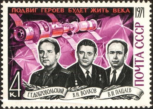 8. In 1971, three Russian astronauts suffocated to death when an air hatch accidentally opened on the Soyuz 11 spacecraft on the way back.