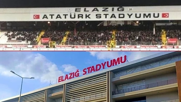 Elazığ'daki Stattan 'Atatürk' Sehven Silinmiş!