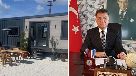 Vali Yardımcısından Kendine Konteyner Kıyağı...