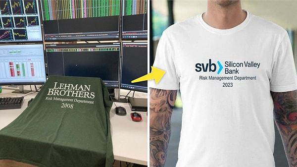 2008 krizinde Lehman Brothers benzeri tasarımlar 2023'te SVB'ye dönüştü.