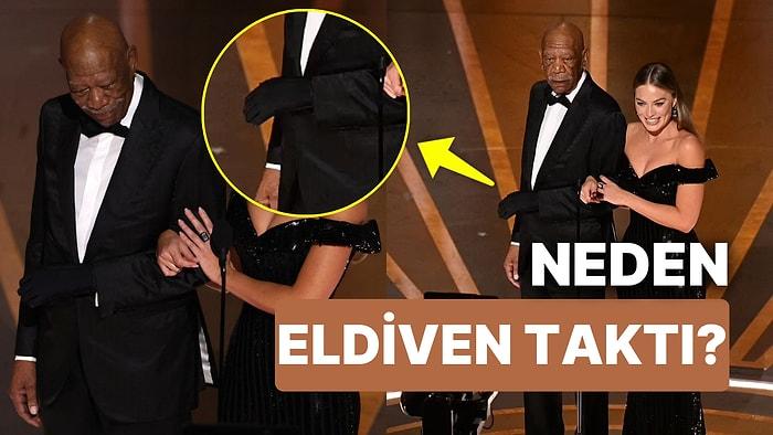 Bir Sır Daha Açığa Çıktı: Oscar'da Sunuculuk Yapan Morgan Freeman Neden Eldiven Takıyor?