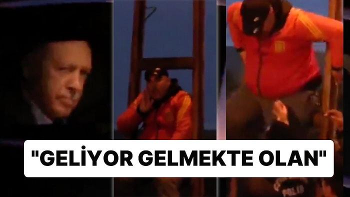 Deprem Bölgesinde Erdoğan'ı Protesto Eden Vatandaşa Polis Müdahalesi