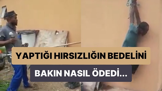 Hırsızlık İddiasıyla Yakalanıp Ellerinden Bağlanan ve Çim Biçme Makinesiyle Cezalandırılan Adam