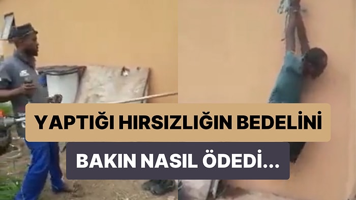 Hırsızlık İddiasıyla Yakalanıp Ellerinden Bağlanan ve Çim Biçme Makinesiyle Cezalandırılan Adam