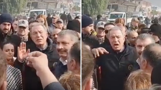 Depremzededen Hulusi Akar'a Asker Tepkisi: "İnsanları Sahipsiz Bıraktınız"