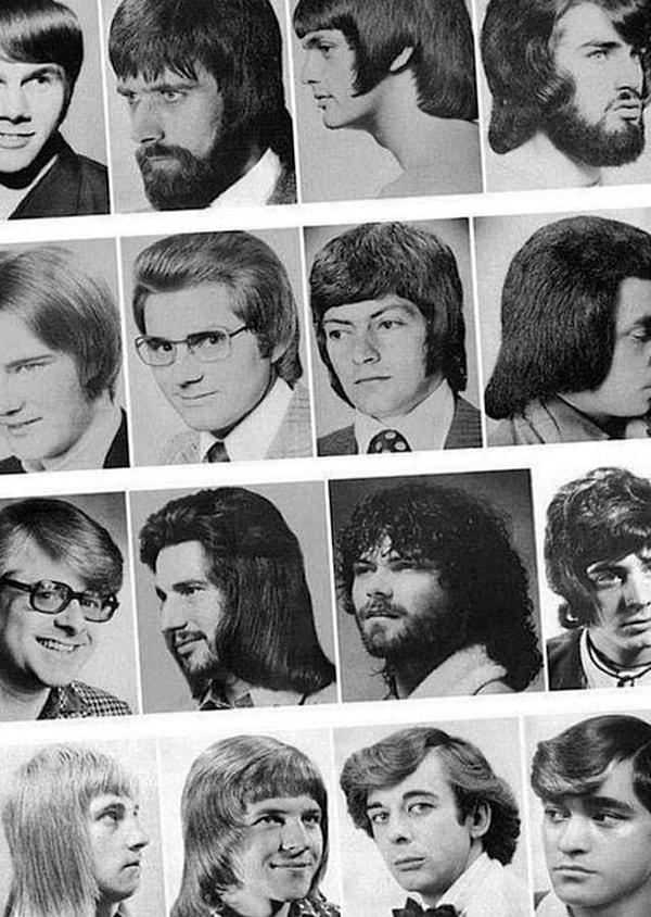 15. 70'lerin sonlarında popüler olan saç stilleri 👇
