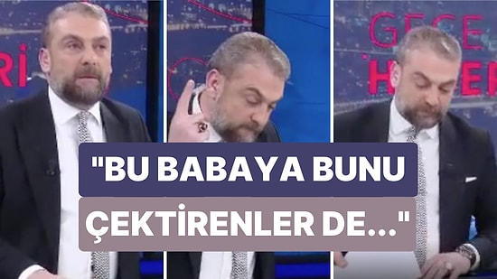 Gökhan Taşkın Enkaz Altındaki Kızının Ses Kayıtlarını Dinleyen Babanın Haberini Gözyaşları İçinde Sundu