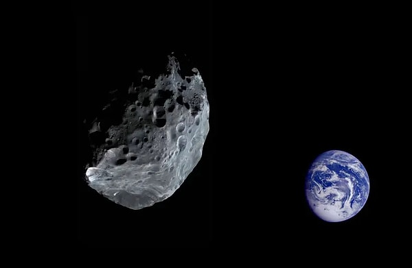 NASA'nın asteroid izleyicisine göre, yaklaşık 69 Amerikan timsahı büyüklüğündeki devasa bir asteroid bugün Dünya'yı teğet geçecek.