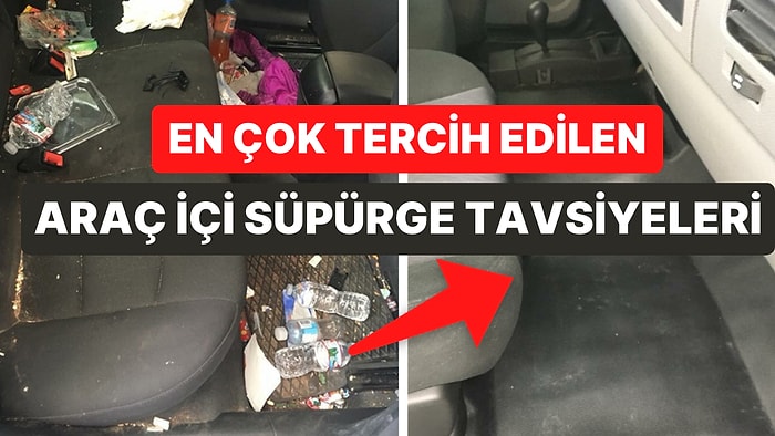 Aracınızın Tertemiz Olmasını Sağlayacak En İyi Araç Süpürgeleri