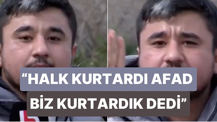 Enkazdan Duvara Vurma Sesi Geldiği Halde Konuşma Sesi Gelmediği İçin AFAD’ın Gittiği İddia Edildi