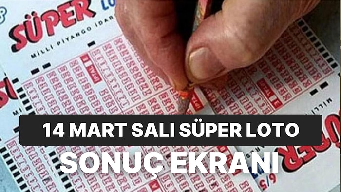 Süper Loto Sonuçları Açıklandı: 14 Mart Salı Süper Loto Sonuçları ve Kazandıran Numaralar