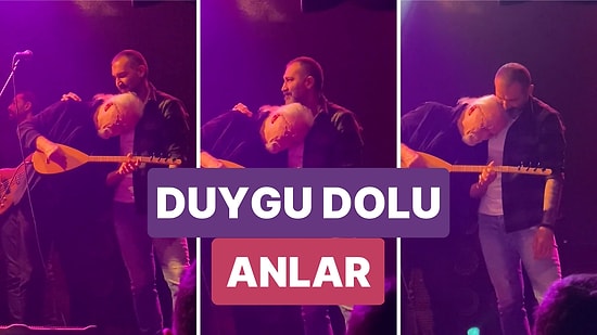 Cahit Berkay’ın ‘Al Yazmalım’ı Çalarken Barış Atay’ın Omzuna Başını Yasladığı Duygusal Anlar