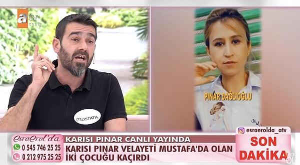 Eski eşinin çocuklarını kaçırdığını ve sevgilisiyle kaldıklarını belirten Mustafa Dağlıoğlu, canlı yayındaki iddialarıyla şaşkınlık yaratmıştı. Ardından yayına bağlanan çocukların annesi Pınar, Mustafa'nın iddialarını kabul etmedi fakat Pınar'ın sevgilisi yayına bağlanınca gerçek ortaya çıktı.