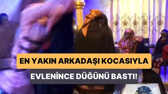 En Yakın Arkadaşı 2. Eş Olarak Kocasıyla Evlenen Kadın, Düğünü Basıp Ortalığı Birbirine Kattı