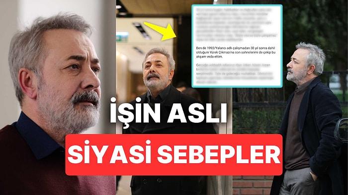 Yürek Çıkmazı'nın Ali Fuat'ı Mehmet Aslantuğ, Siyasi Sebepler Nedeniyle Diziden Çıkarıldığını Söyledi