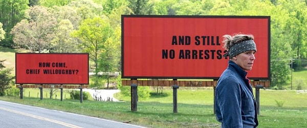 5. Three Billboards Outside Ebbing, Missouri (2017)