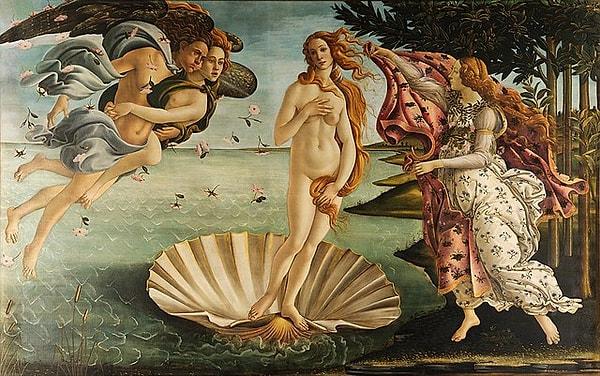 9. "Venüs'ün Doğuşu" adlı Sandro Botticelli tablosu, sanatçının Medici ailesi için yarattığı bir eserdir. Ancak, tablo ilk olarak bir başka ünlü koleksiyoncu tarafından satın alındı ve ardından Floransa'da bir sarayda sergilendi.